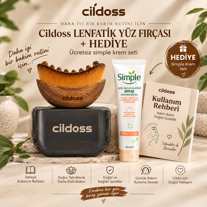 LENFATİK YÜZ FIRÇASI + HEDİYE SIMPLE KREM SETİ